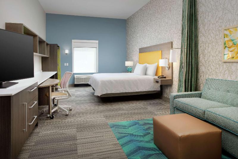 اتاق اجرایی با تخت بزرگ, Wyndham Flint Mi Grand Blanc Bishop Airport Conference Ct