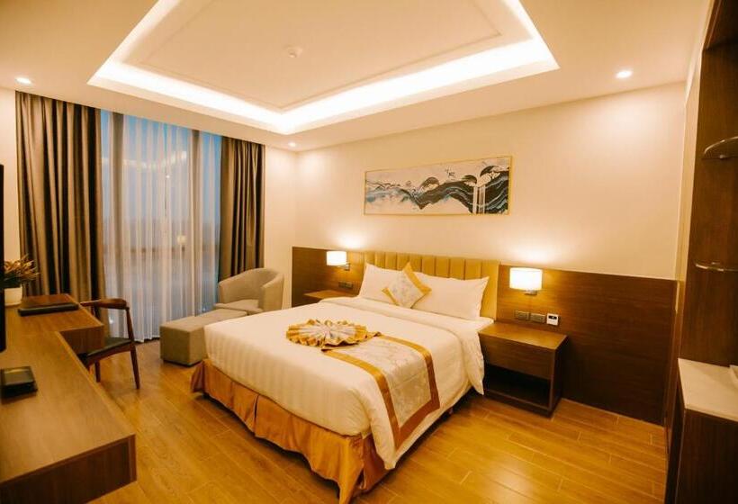 اتاق استاندارد با تخت بزرگ, Songlam Waterfront Hotel   藍江酒店