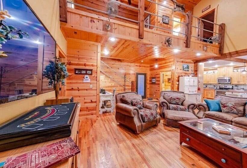 کابین, Mountain Fork Lodge With Wifi And Fire Pit By Redawning
