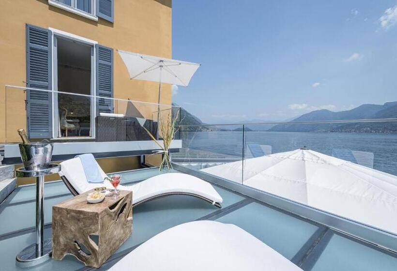Habitación Estándar con Terraza, Villa Belvedere Como Lake Relais