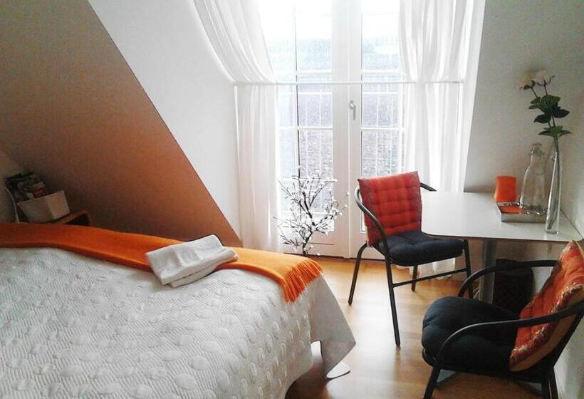 اتاق استاندارد یک تخته با چشم‌انداز, Roskilde B&b
