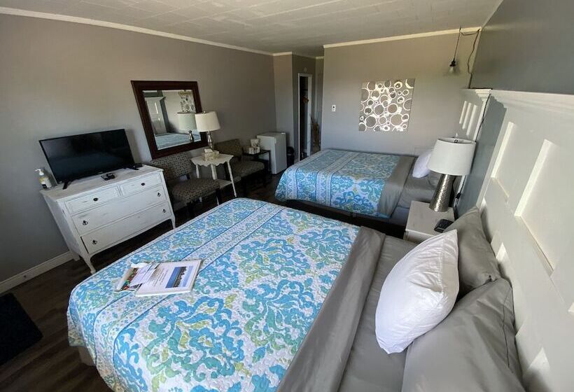 اتاق استاندارد با 2 تخت دوبل, Pines Motel