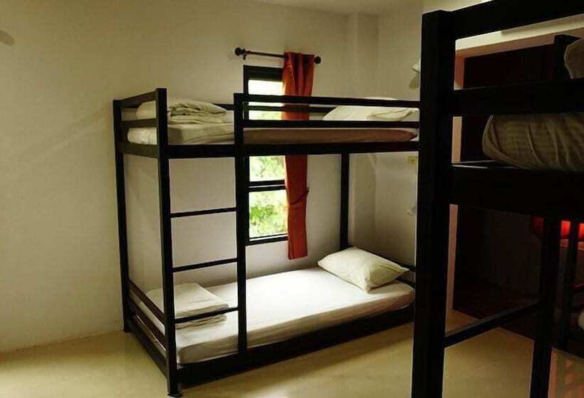 تختخواب در اتاق مشترک, M Hostel Lanta