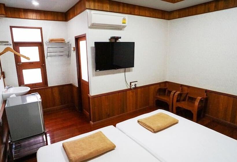 اتاق عادی, Baan Siriporn Resort   โรงแรมบ้านศิริพร รีสอร์ท