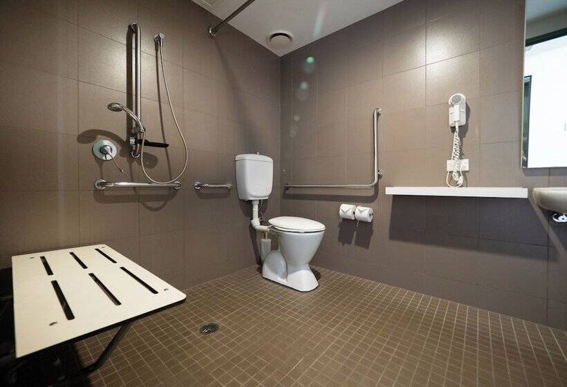 اتاق استاندارد با تخت دو نفره بزرگ, Yha Sydney Harbour