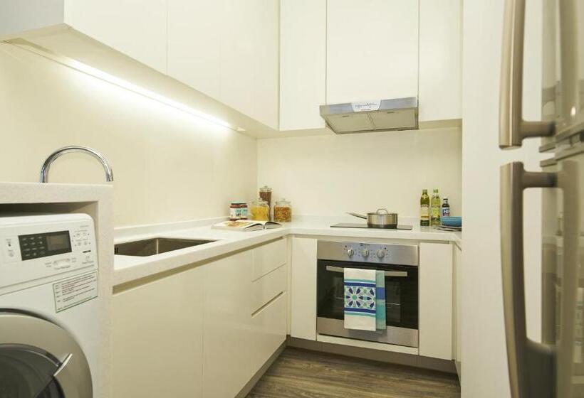 آپارتمان لوکس 2 خوابه, Parkroyal Serviced Suites Singapore
