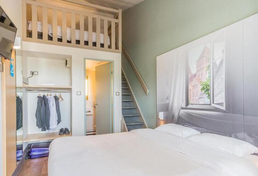 4 Bett Standardzimmer, B&b  Strasbourg Sud Geispolsheim