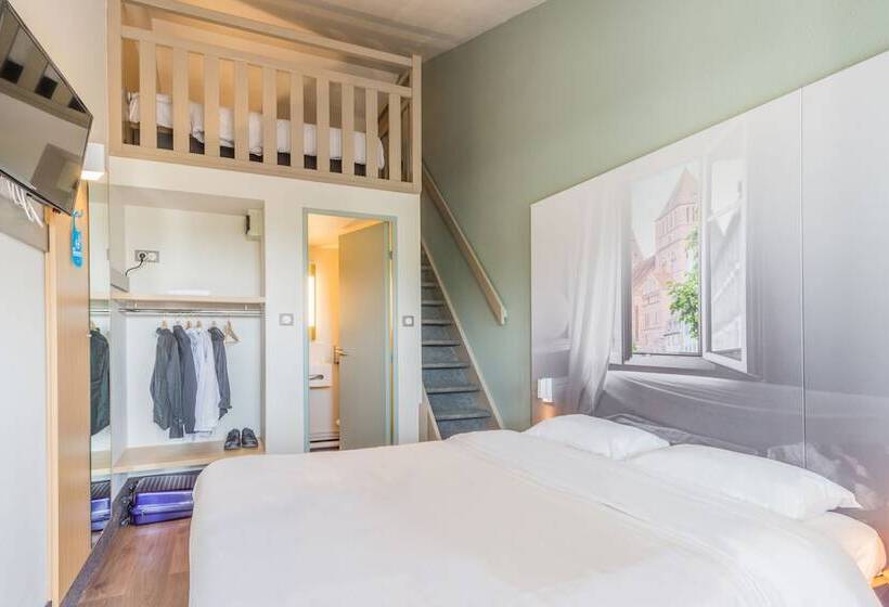 4 Bett Standardzimmer, B&b  Strasbourg Sud Geispolsheim