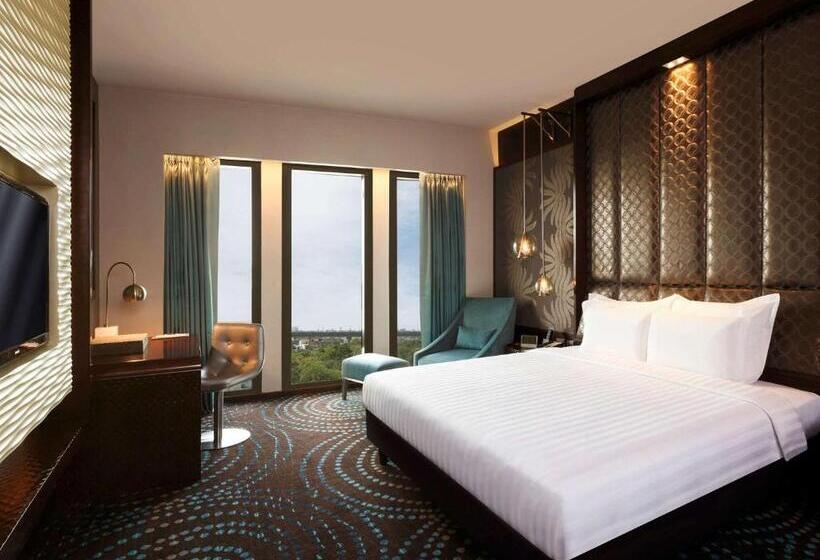 Deluxe Room King Size Bed, Pullman New Delhi Aerocity  International Airport