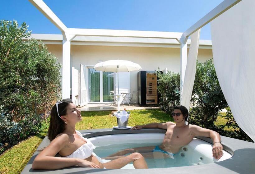ハイドロマッサージバス付きスイート, Wellness Spa Hotel Principe Fitalia
