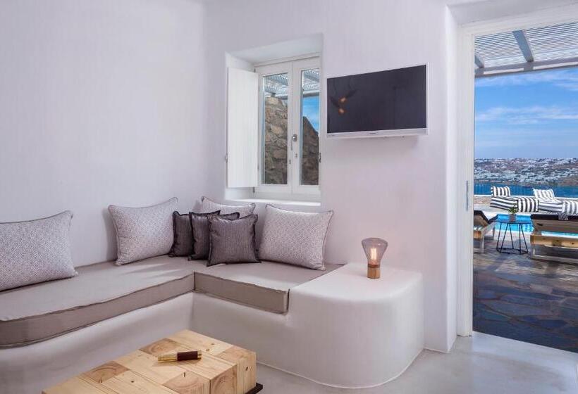 سوییت با چشم‌انداز دریا, Mykonos No5 Luxury Suites & Villas