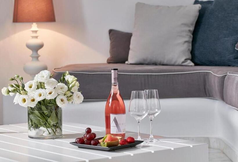 2 Bedrooms Suite Sea View, Mykonos No5 Luxury Suites & Villas