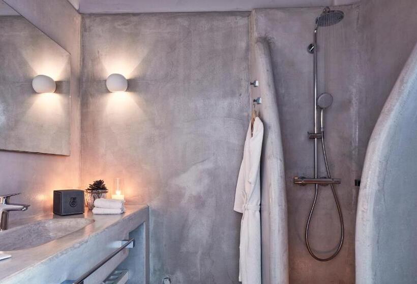 اتاق لوکس با چشم‌انداز دریا, Mykonos No5 Luxury Suites & Villas