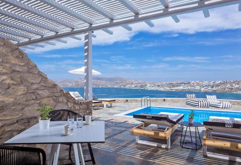 سوییت با چشم‌انداز دریا, Mykonos No5 Luxury Suites & Villas