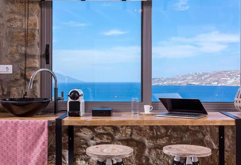 سوییت با چشم‌انداز دریا, Mykonos No5 Luxury Suites & Villas