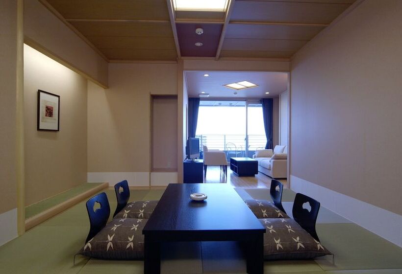 اتاق لوکس با چشم‌انداز دریاچه, Biwako Ryokusuitei