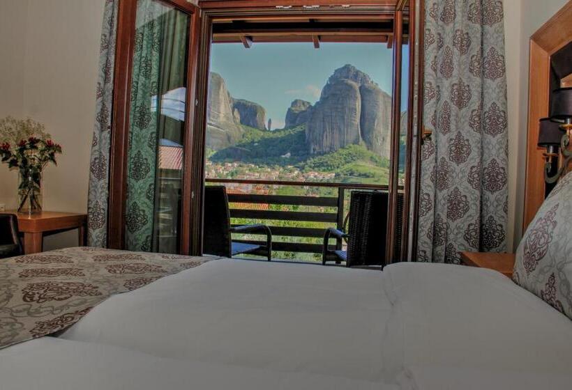 Standardzimmer mit Ausblick, Grand Meteora