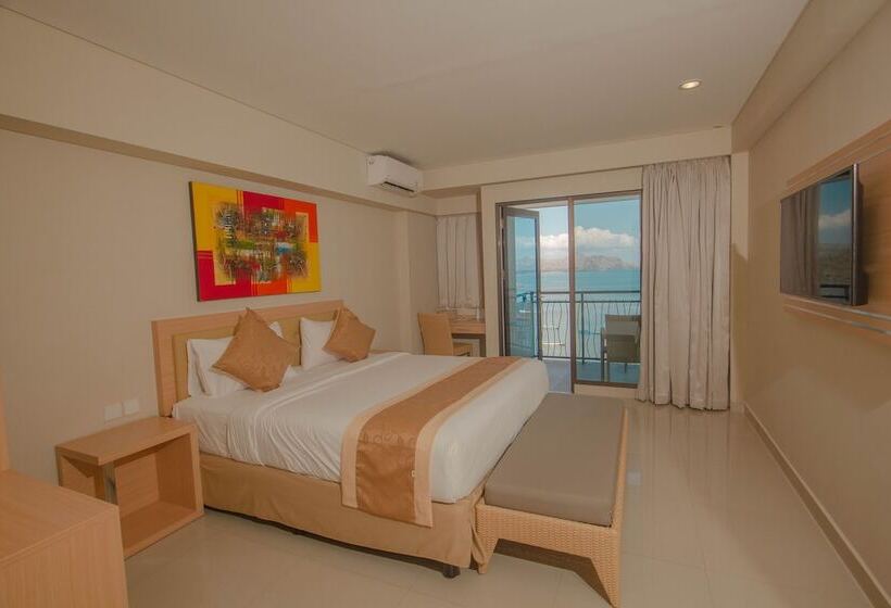 اتاق پرمیوم با چشم‌انداز دریا, La Prima Hotel Flores