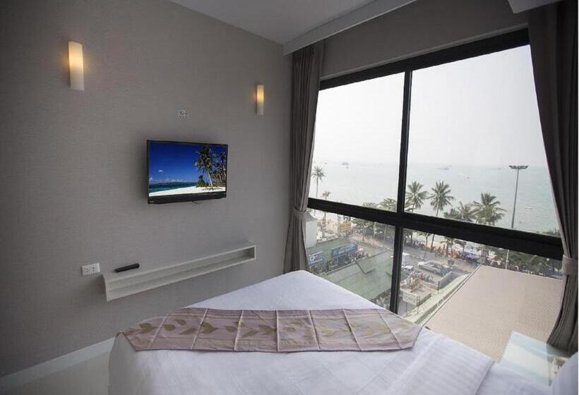 اتاق استاندارد با چشم‌انداز دریا, Serenotel Pattaya