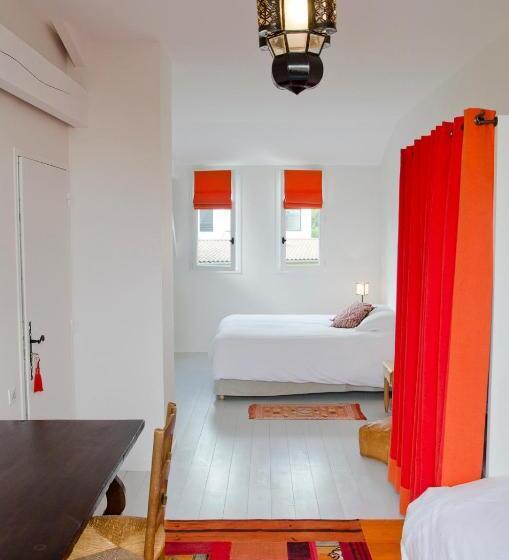 اتاق استاندارد با چشم‌انداز استخر, La Ferrade Chambres D Hôtes B&b