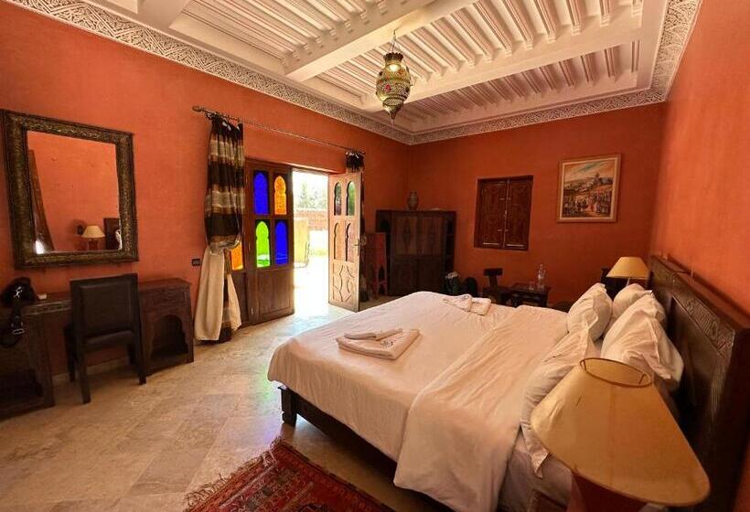 اتاق استاندارد با تراس, Les Jardins De Marrakech