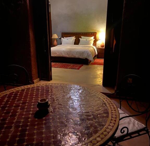 اتاق استاندارد با تراس, Les Jardins De Marrakech