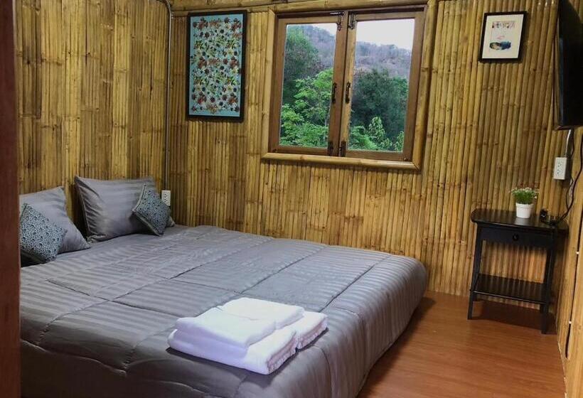 اتاق استاندارد اینتریور, คูณ เนื่อง ฟาร์ม สเตย์ หัวหิน Koon & Nueang Farm Stay Hua Hin