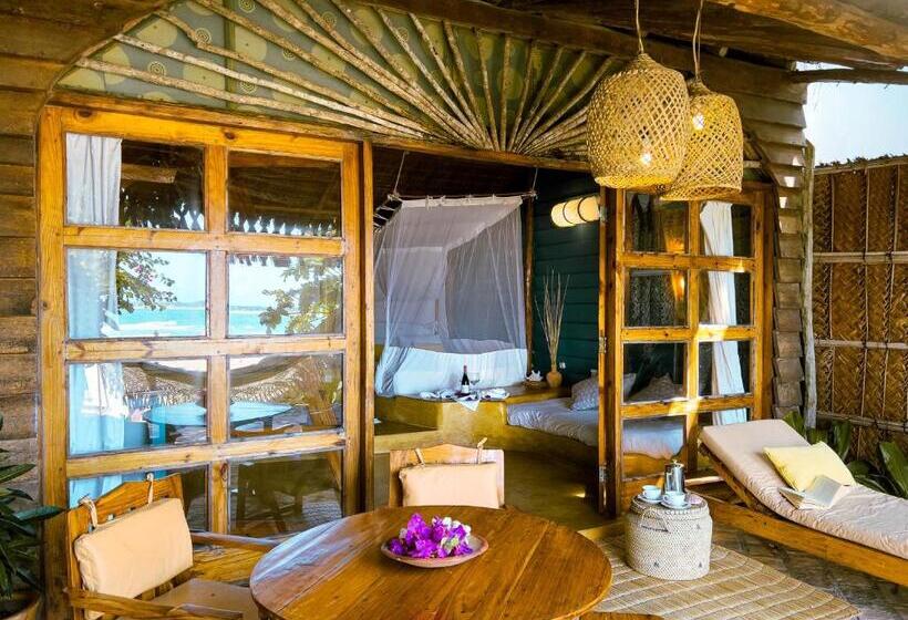 اتاق لوکس چهار تخته, Casa Na Praia Tofo  Beach Front