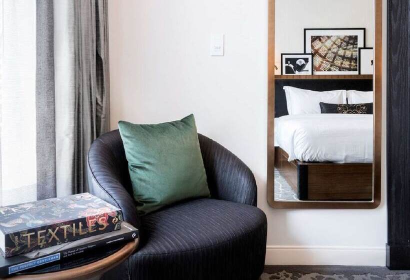 اتاق استاندارد با تخت دوبل, Londonhouse Chicago Curio Collection By Hilton