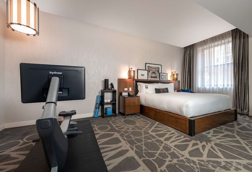 اتاق استاندارد با تخت دوبل, Londonhouse Chicago Curio Collection By Hilton