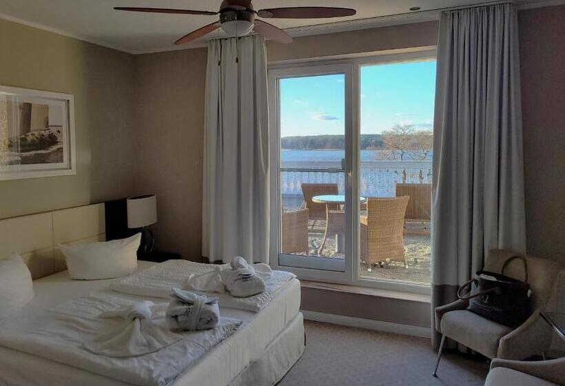 اتاق استاندارد با چشم‌انداز دریاچه, Resort Märkisches Meer