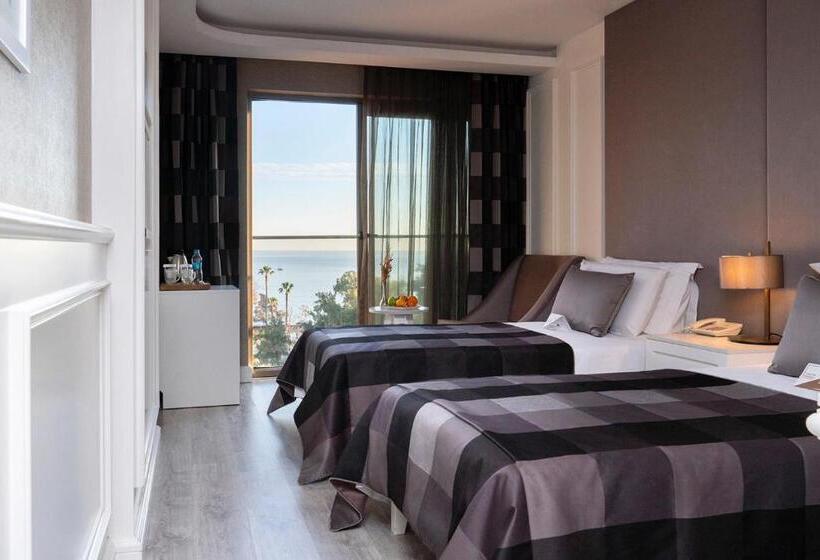 اتاق استاندارد با چشم‌انداز دریا, Sky Kamer Hotel Antalya
