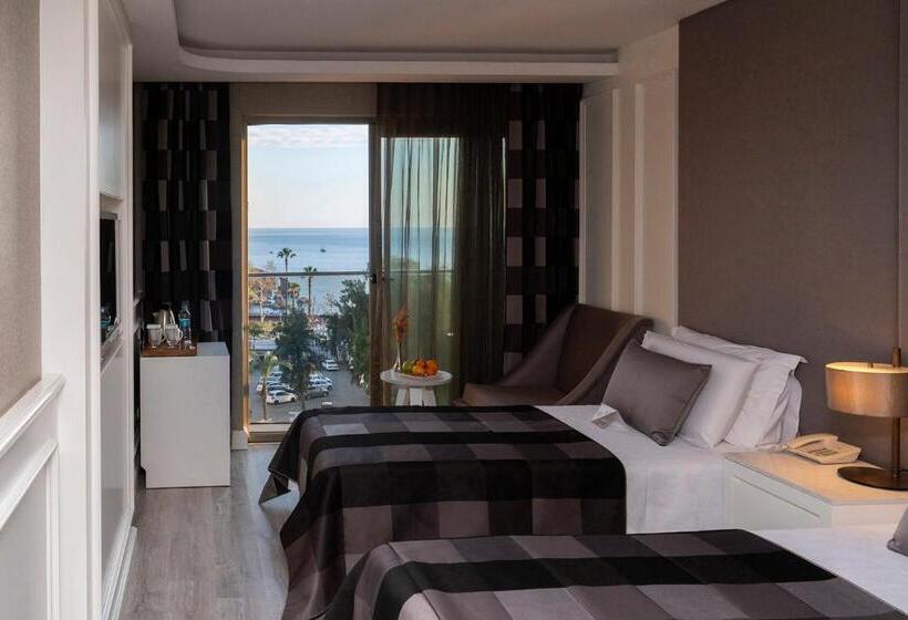 اتاق استاندارد با چشم‌انداز دریا, Sky Kamer Hotel Antalya