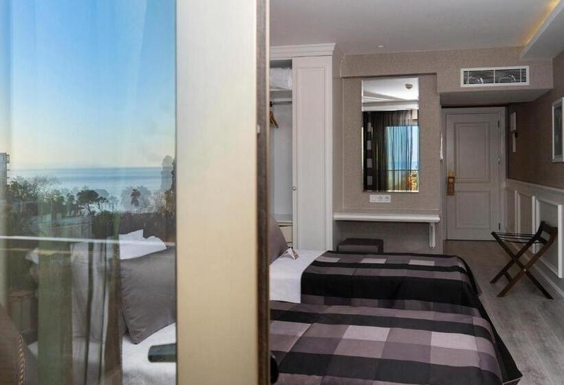 اتاق استاندارد با چشم‌انداز دریا, Sky Kamer Hotel Antalya