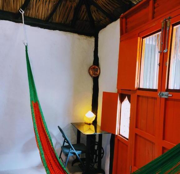 בית, חדר שינה 1, Aldea Maya Toktli Orígenes: Alberca + Wifi Starlink + Tour Sustentabilidad