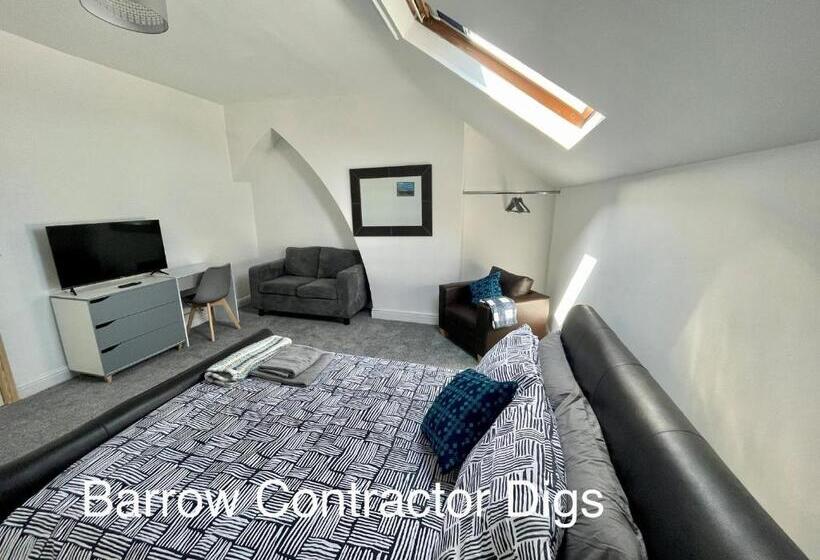 اتاق استاندارد با سرویس بهداشتی مشترک, Barrow Contractor Digs
