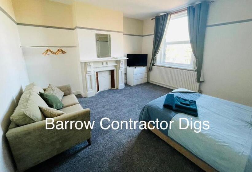 اتاق استاندارد با سرویس بهداشتی مشترک, Barrow Contractor Digs