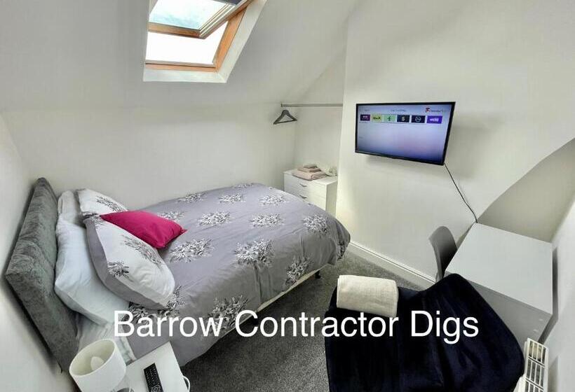اتاق استاندارد با سرویس بهداشتی مشترک, Barrow Contractor Digs