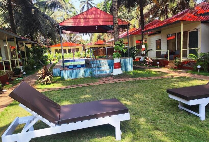 اتاق استاندارد با چشم‌انداز استخر, The Sunbliss Cottages