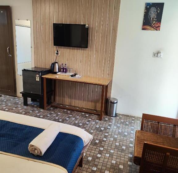 اتاق استاندارد با چشم‌انداز استخر, The Sunbliss Cottages