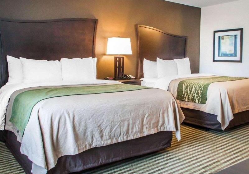 اتاق استاندارد با تخت دو نفره بزرگ, Comfort Inn And Suites Woodward