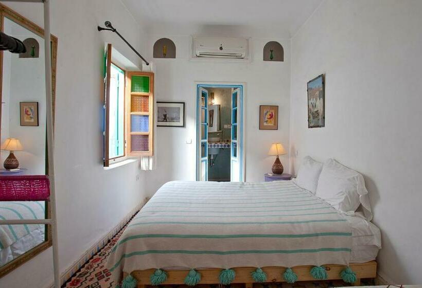 اتاق استاندارد سه تخته با چشم‌انداز باغ, Riad Dar Aida