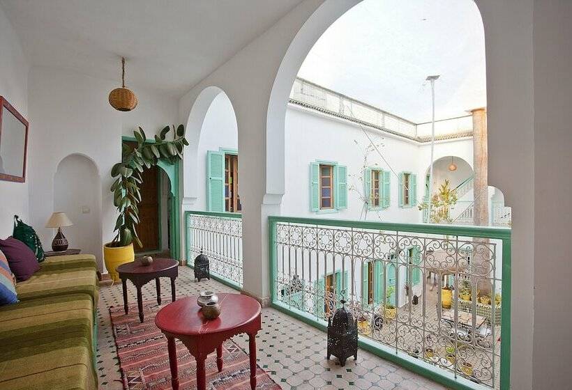 اتاق استاندارد سه تخته با چشم‌انداز باغ, Riad Dar Aida