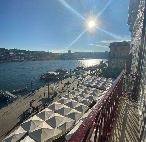 Appartement met 1 Slaapkamer en Balkon, Porto River