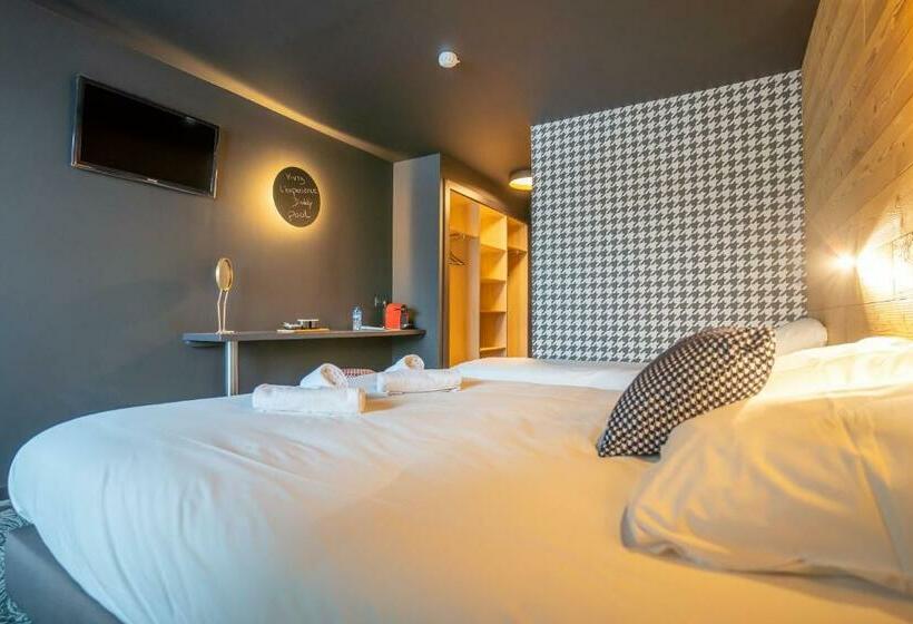اتاق استاندارد سه نفره, Hôtel Le Cristal Lodge   Terresens