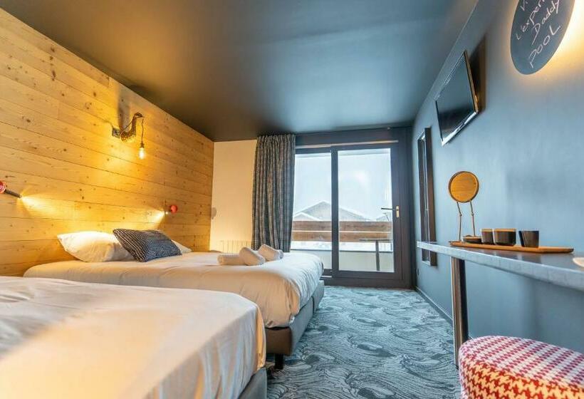 اتاق استاندارد سه نفره, Hôtel Le Cristal Lodge   Terresens