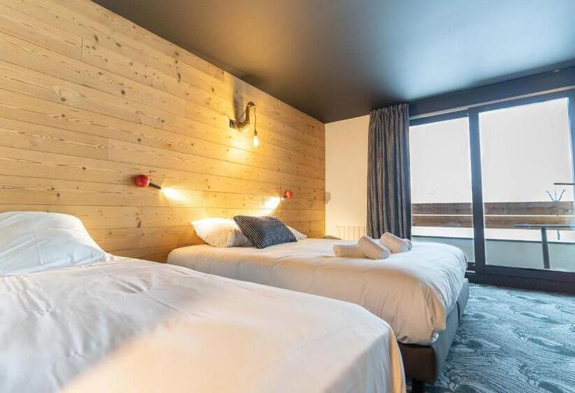 اتاق استاندارد سه نفره, Hôtel Le Cristal Lodge   Terresens