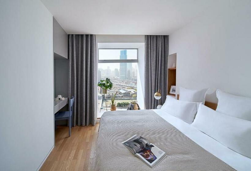 استودیوی استاندارد, Base Shanghai Suhe Serviced Apartment, Near East Nanjing Road & People S Square
