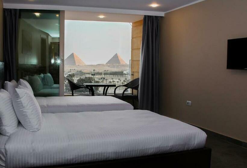 اتاق استاندارد با بالکن, Asia Grand Museum & Pyramids View