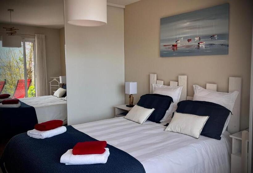 اتاق استاندارد با چشم‌انداز دریا, Brest And Breakfast Vue Mer
